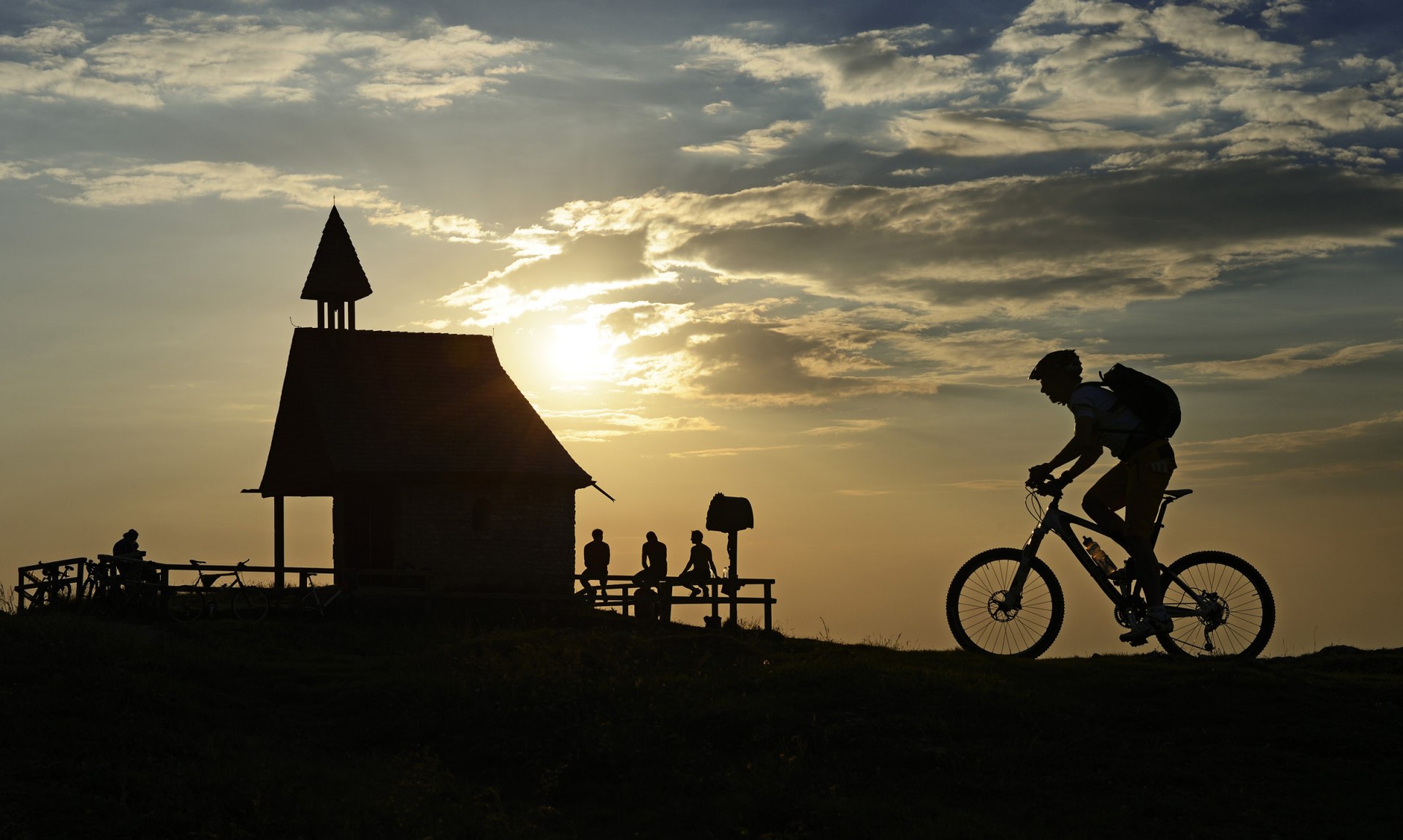 Mountainbiker auf der Kampenwand, © Norbert Eisele-Hein