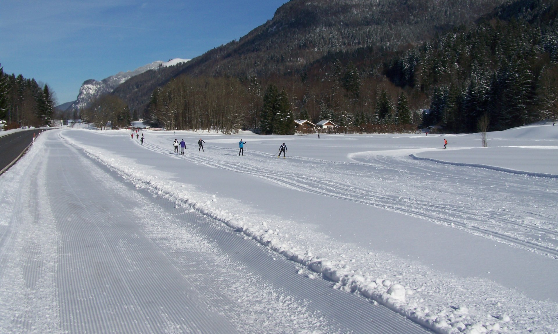 Langlaufen in Sachrang, © H. Reiter