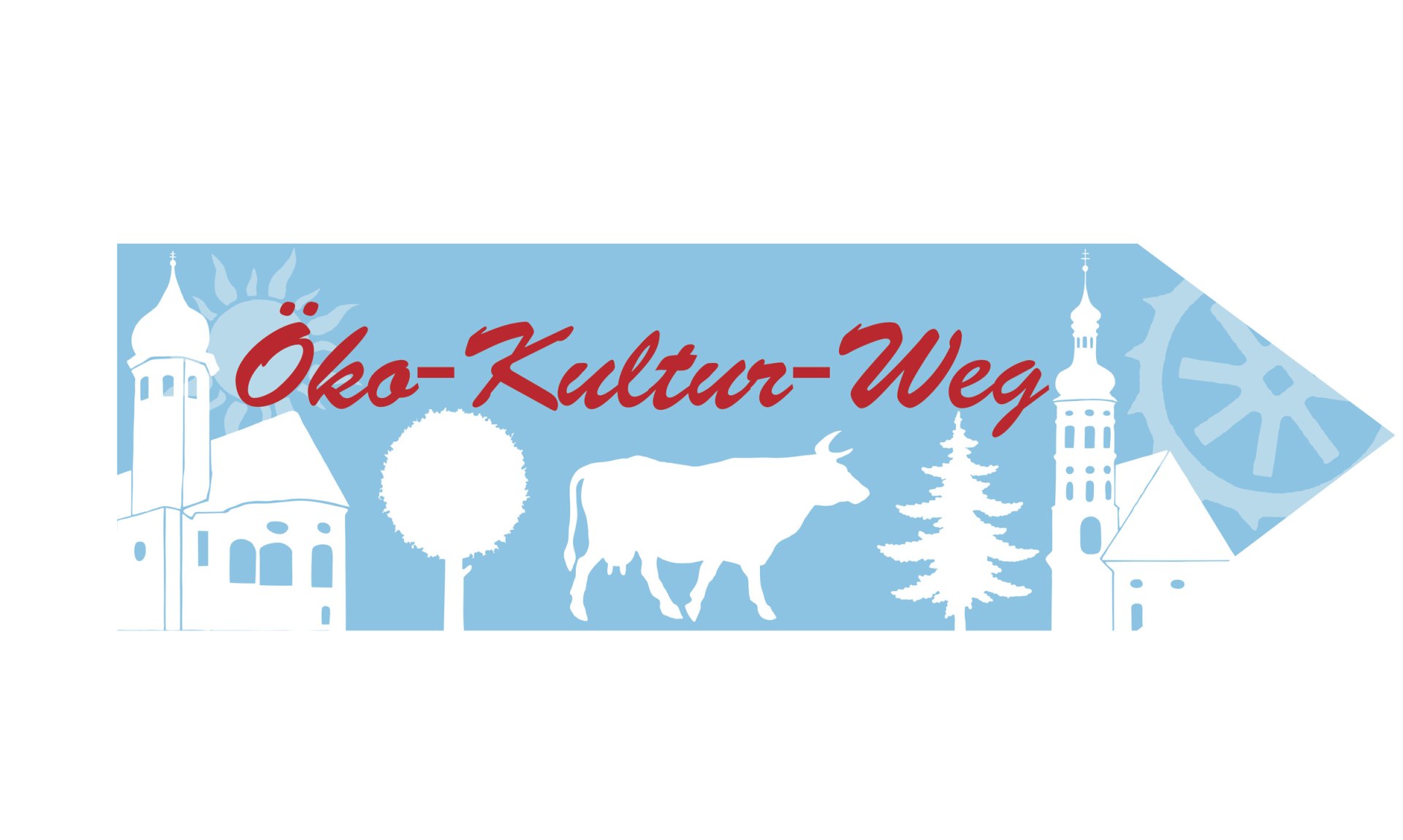 Öko-Kultur-Wanderweg Wegweiserschild, © Tourist Info Aschau i.Ch.
