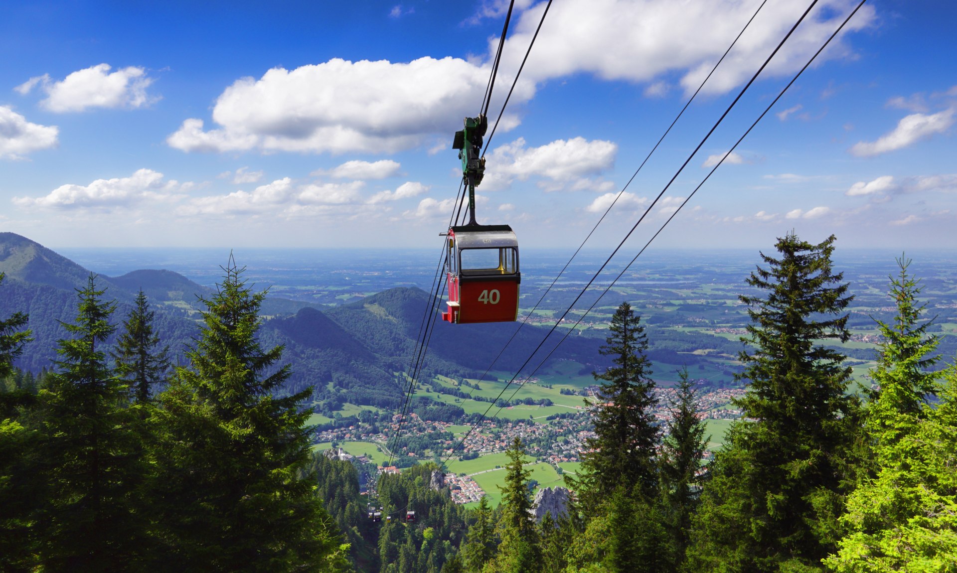 Kampenwandseilbahn, © Claus Schuhmann