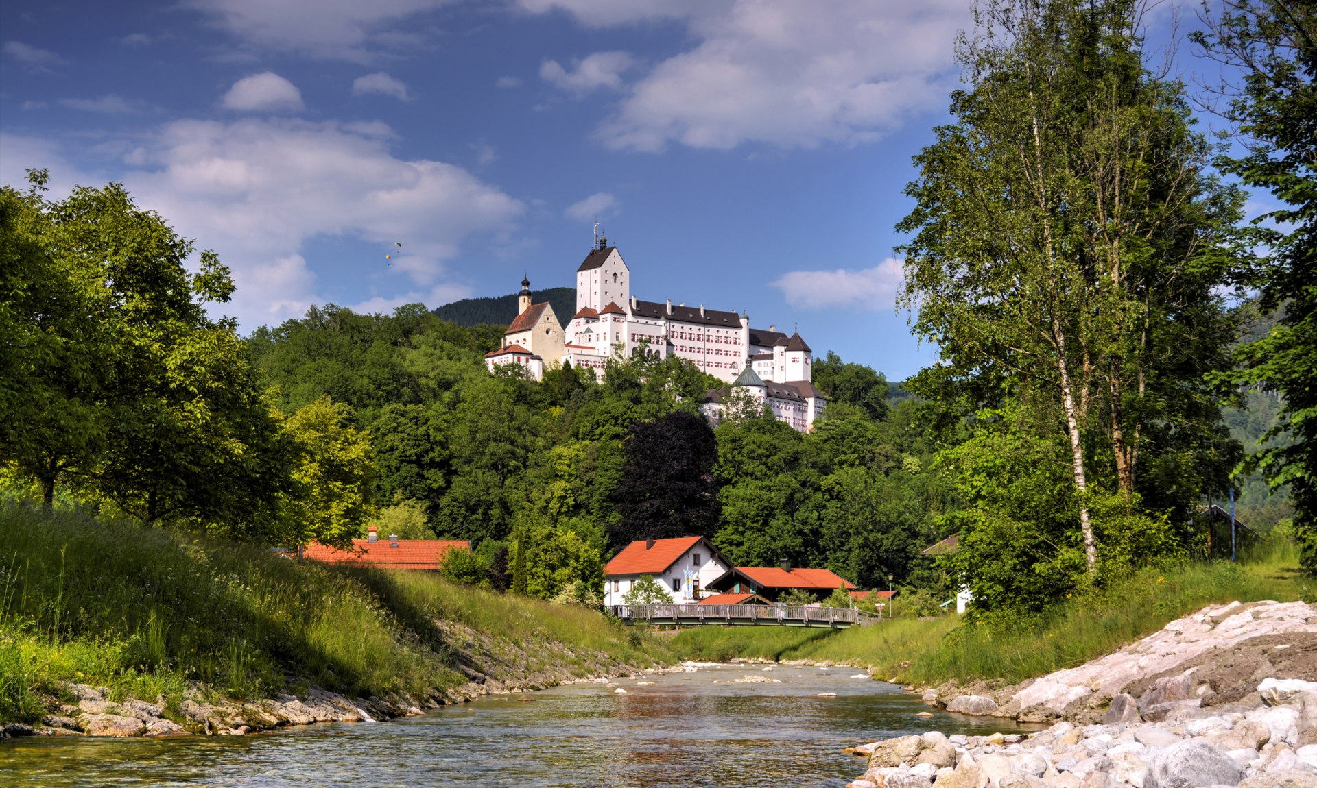 Schloss Hohenaschau Herbst, © Joachim Brahms