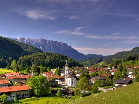 Bergsteigerdorf Sachrang, © Joachim Brahms