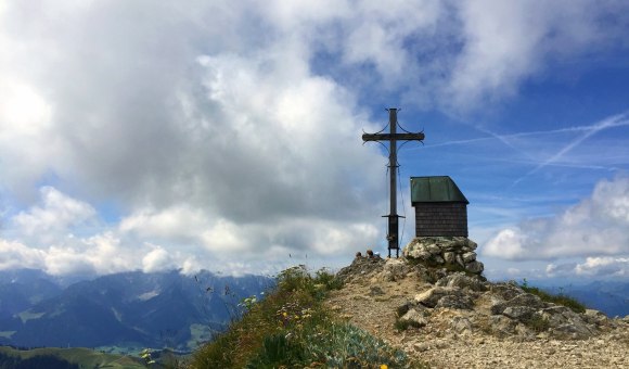 Geigelstein Gipfel 1808 m, © Tourist Info Aschau i.Ch.