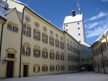 Schloss Hohenaschau Innenhof, © H. Reiter