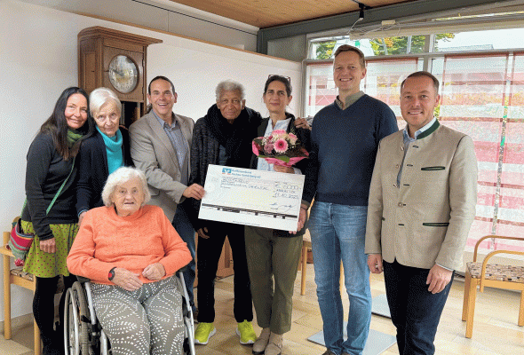 Spendenübergabe, © A.L.