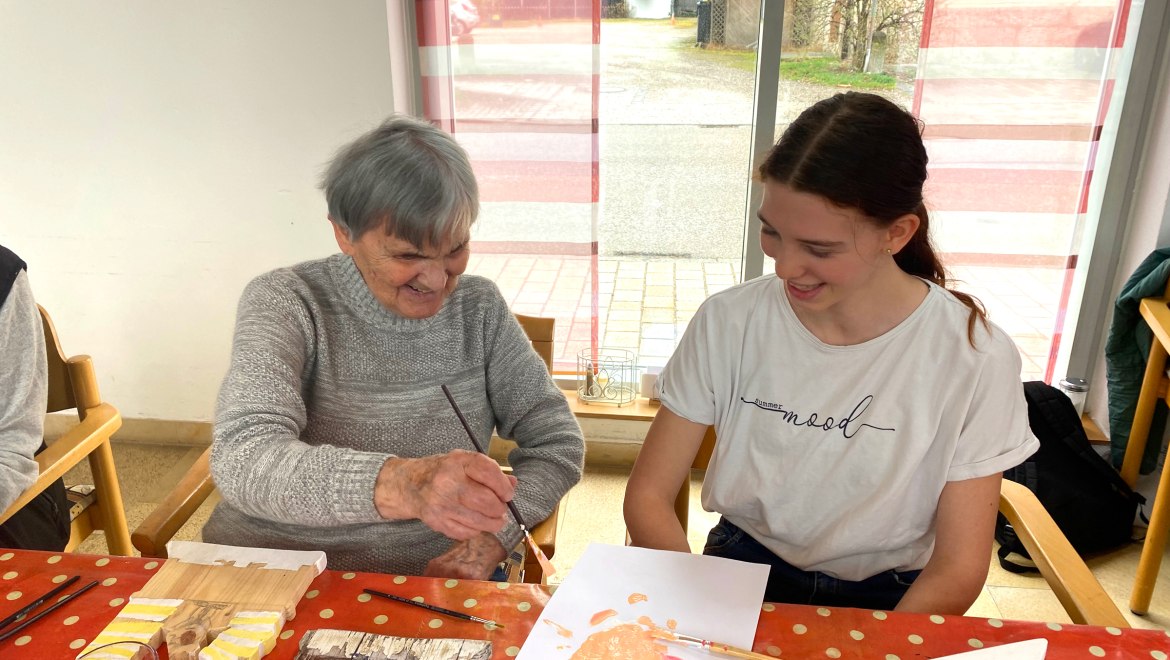 Projekt Mittelschule&amp;Seniorenheim3, © C.R.