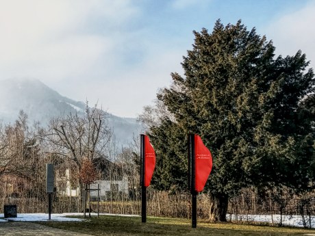 Windharfe im Kurpark, © Tourist Info Aschau i.Ch.