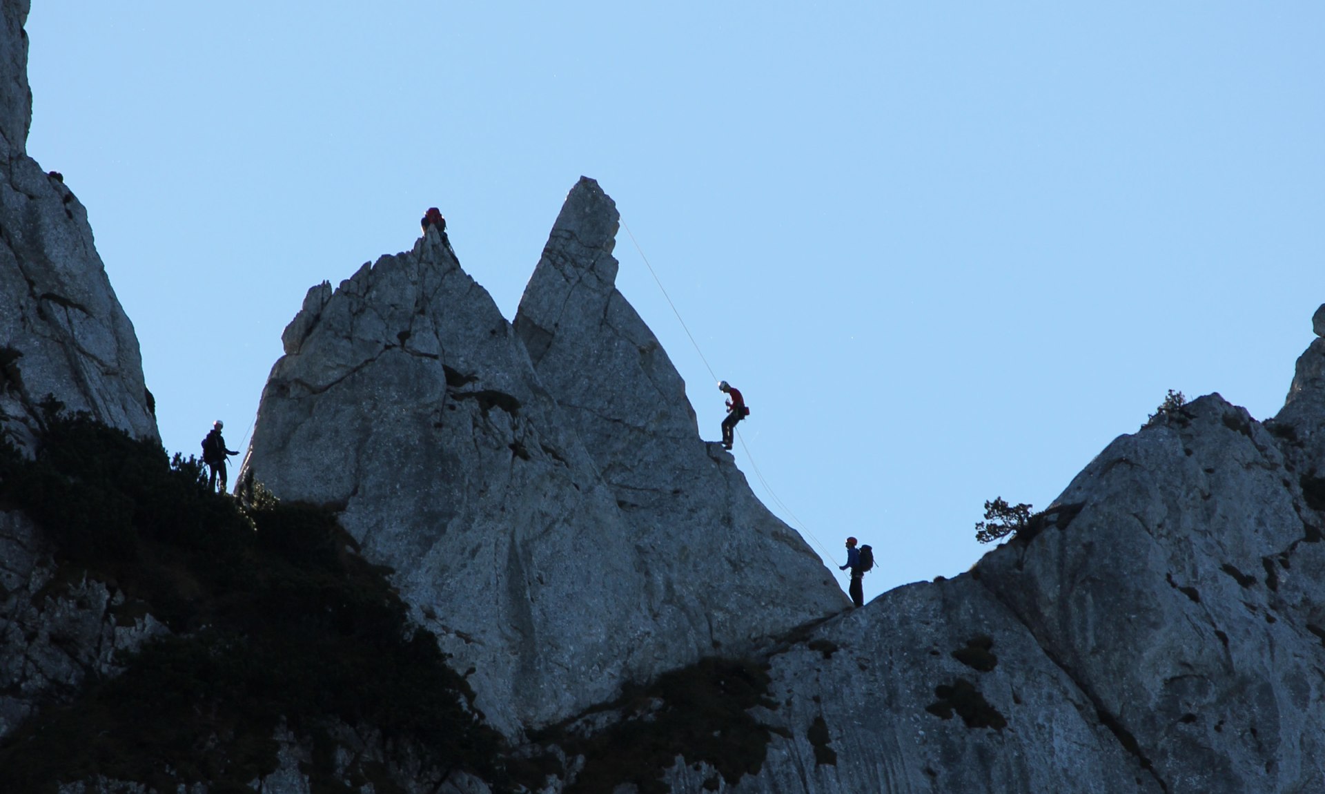 Klettern auf der Kampenwand, © Tourist Info Aschau i.Ch.