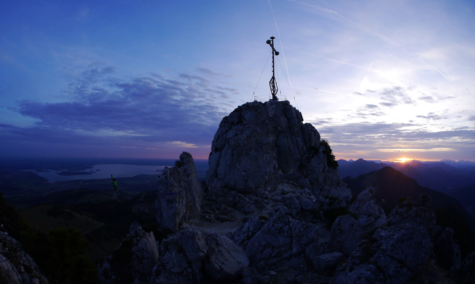 Chiemgau-Kreuz auf der Kampenwand, © Kohlndorfer