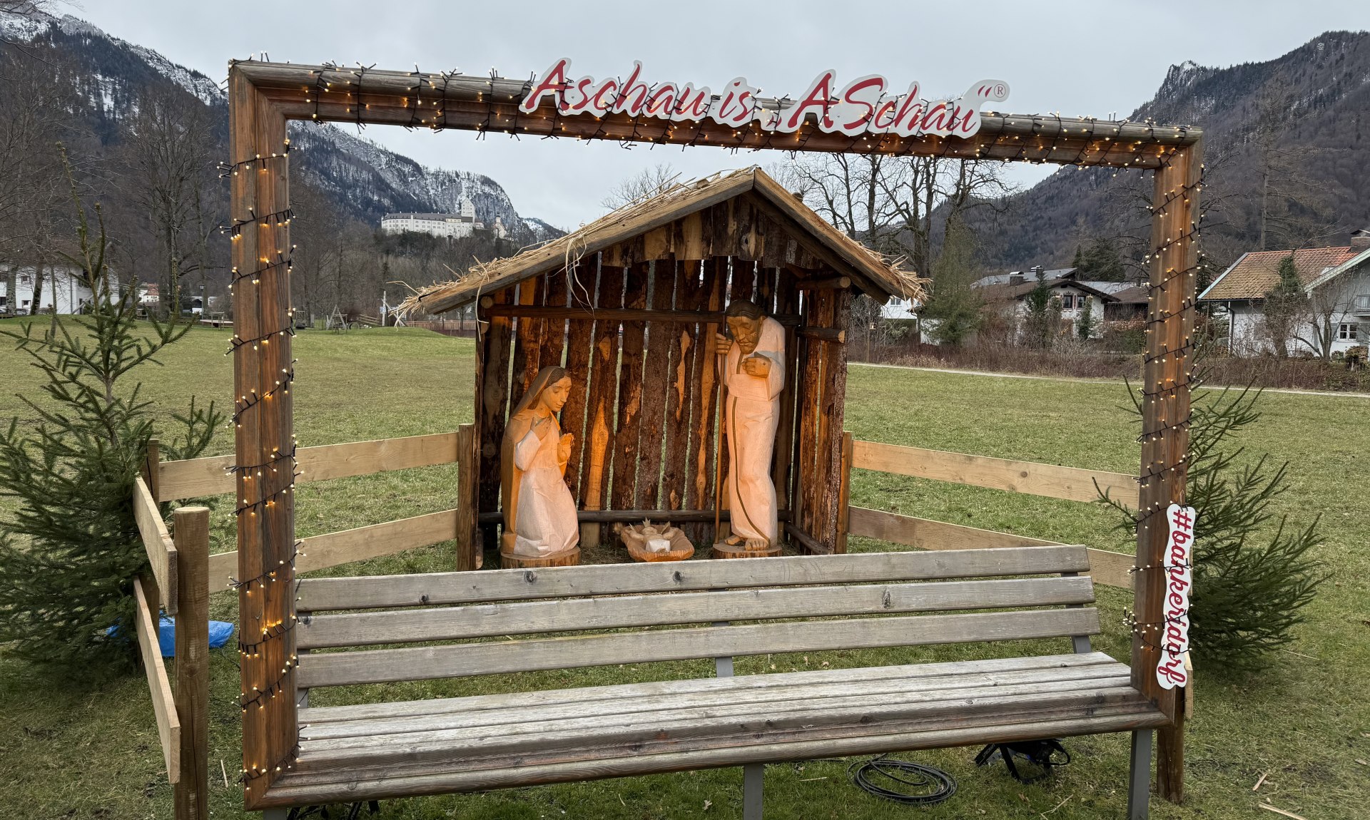Adventsmarkt Aschau Kurpark 