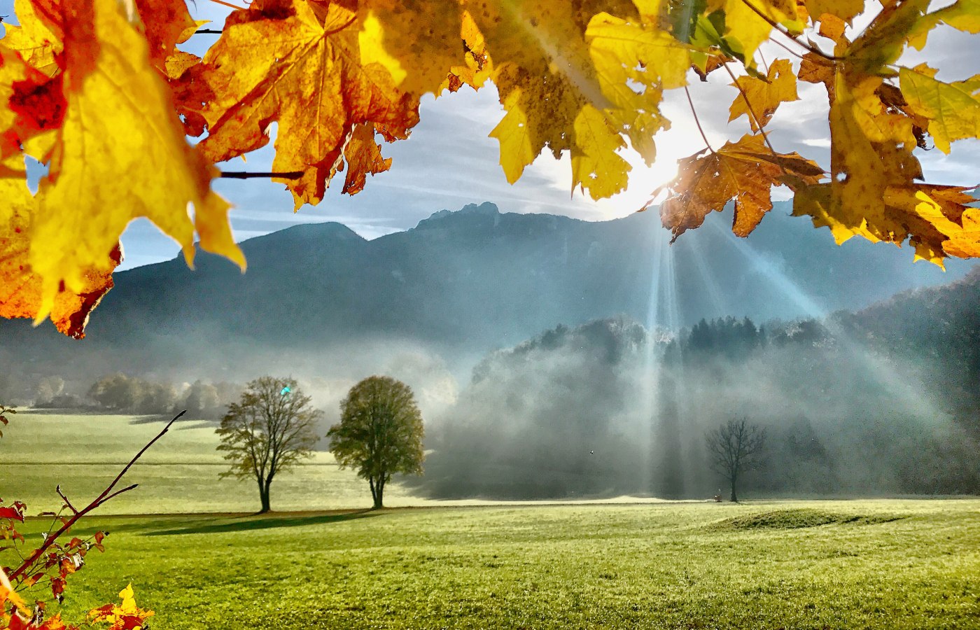 Wetterstimmung in Aschau im Chiemgau, © Herbert Reiter