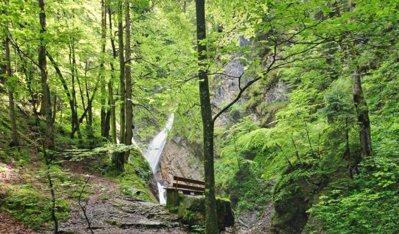 Wasserfall in Berg, &copy; Schuhmann Claus
