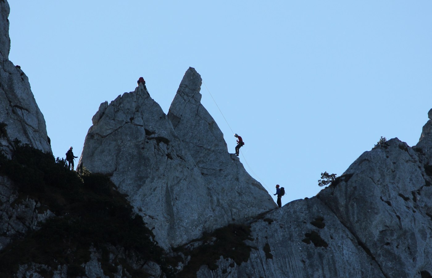 Klettern auf der Kampenwand, © Tourist Info Aschau i.Ch.