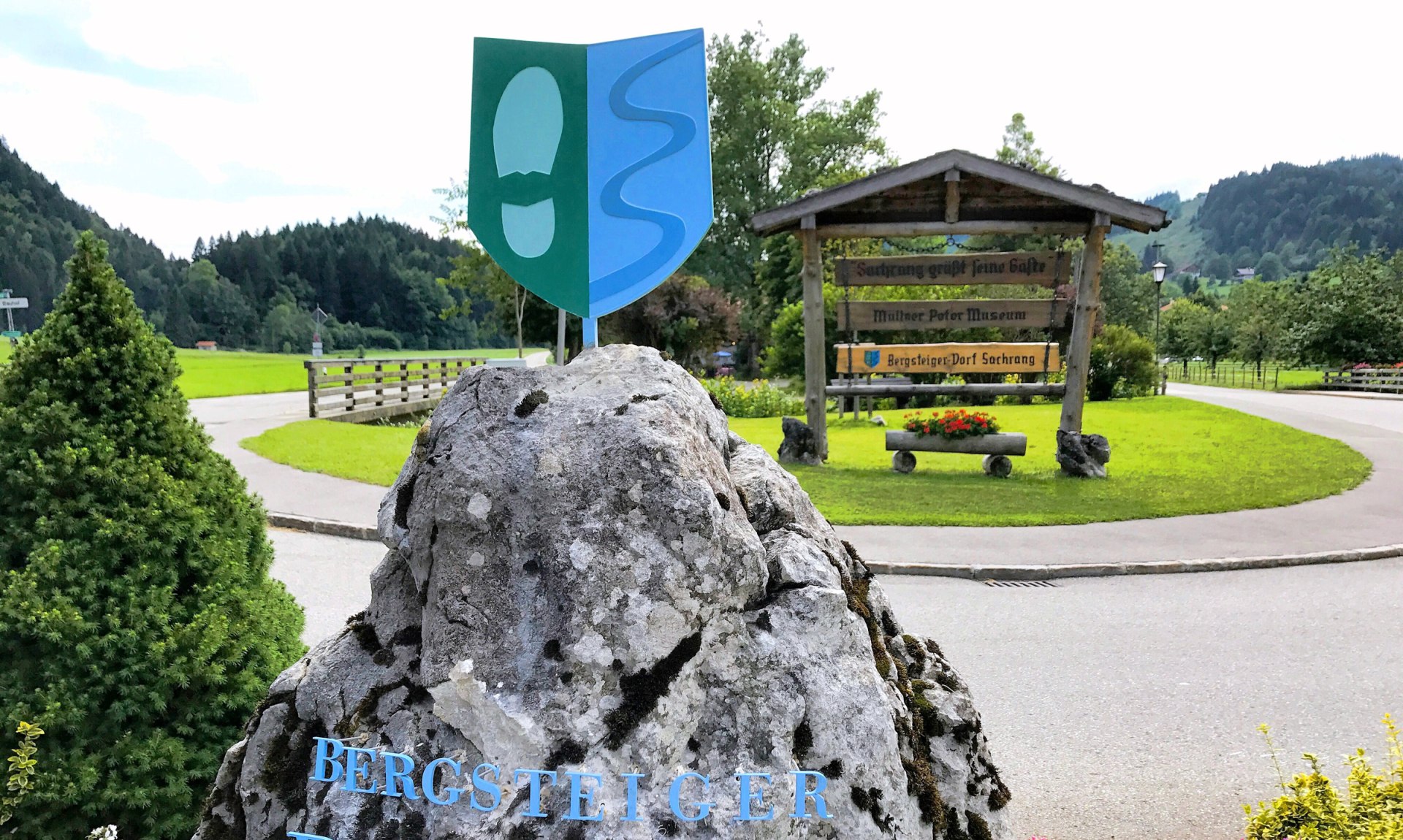Heroimage Bergsteigerdorf Sachrang Ortseingang, © Herbert Reiter Heroimage Bergsteigerdorf Sachrang Ortseingang, © Herbert Reiter