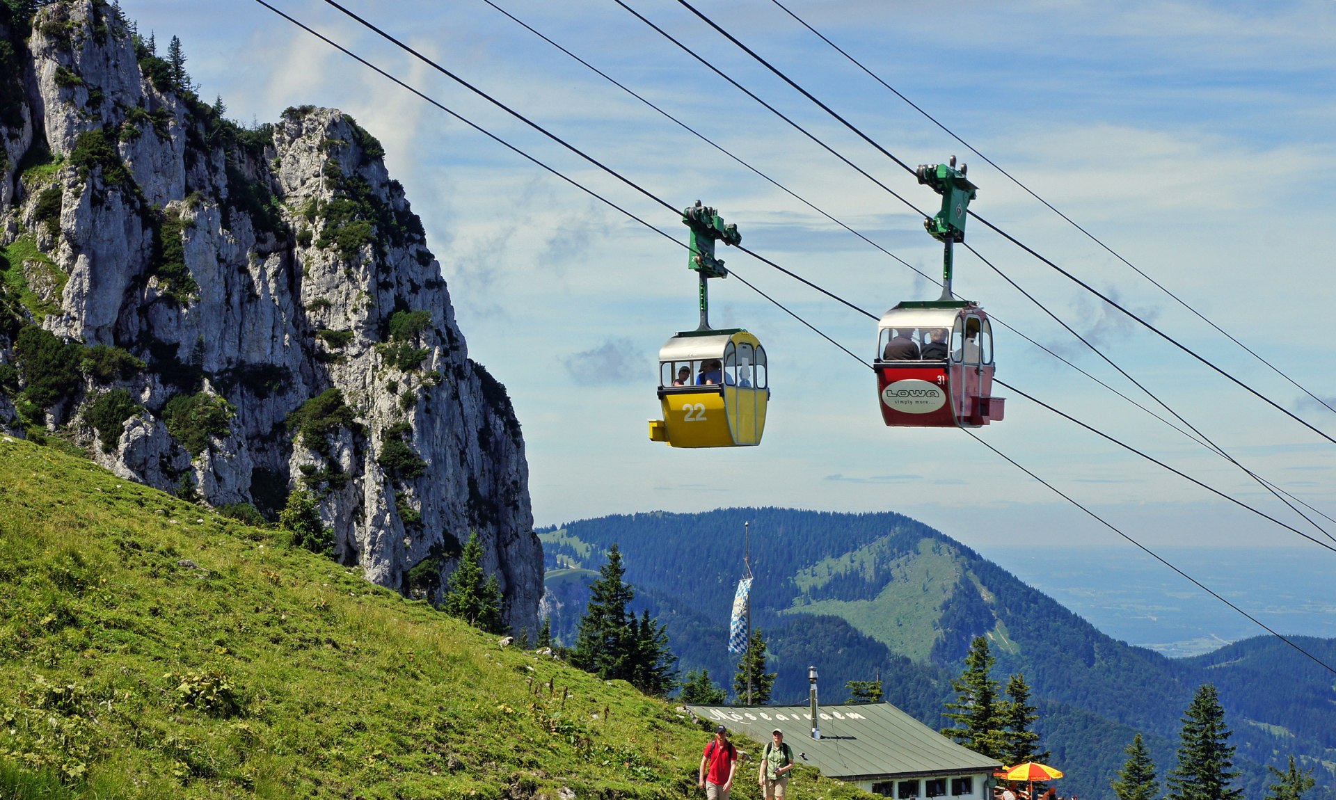 Kampenwand-Seilbahn, © Claus Schuhmann