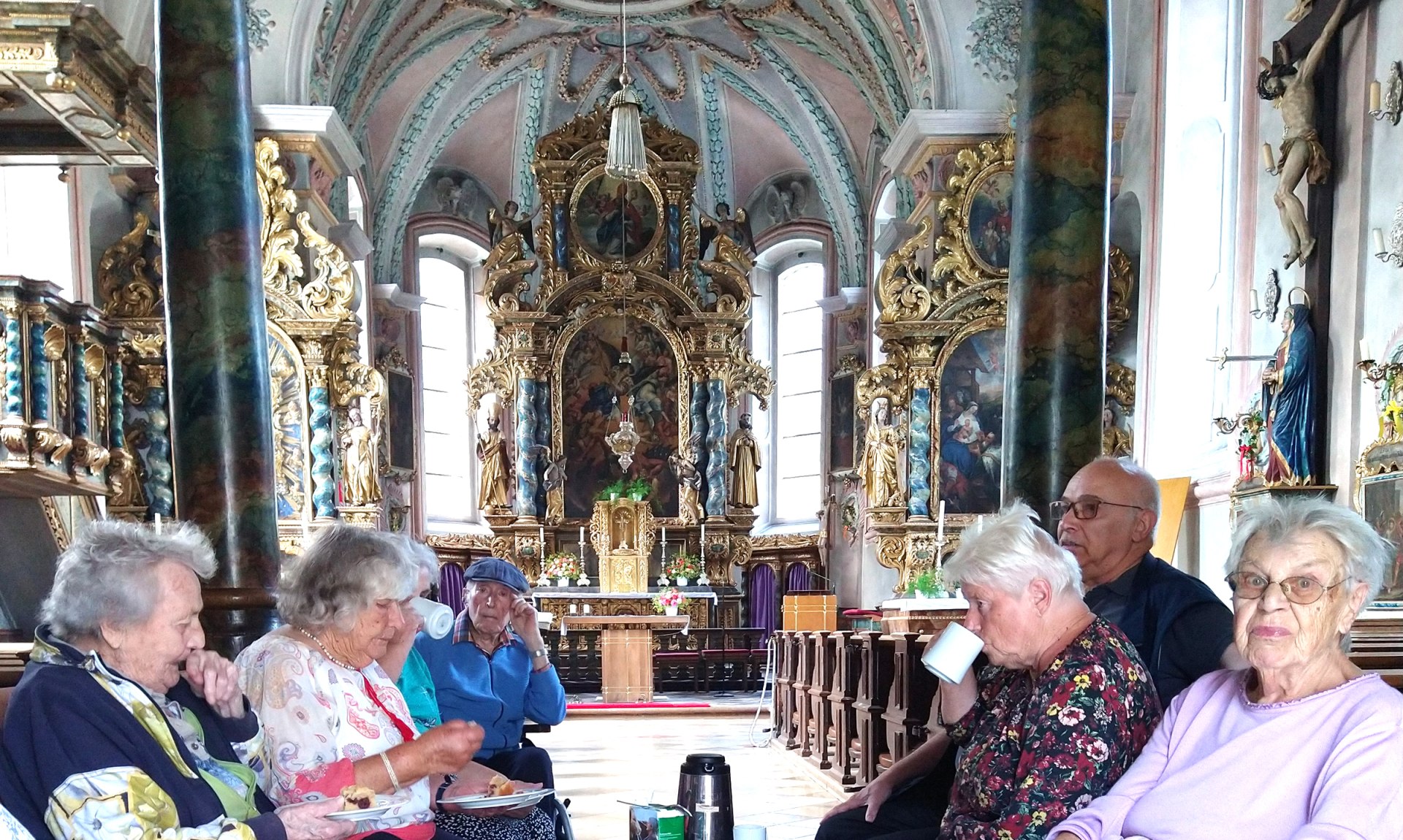 Besuch in der Sachranger Kirche St. Michael