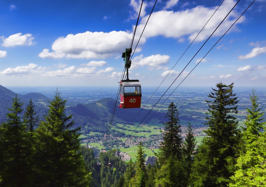 Kampenwandseilbahn, © Claus Schuhmann