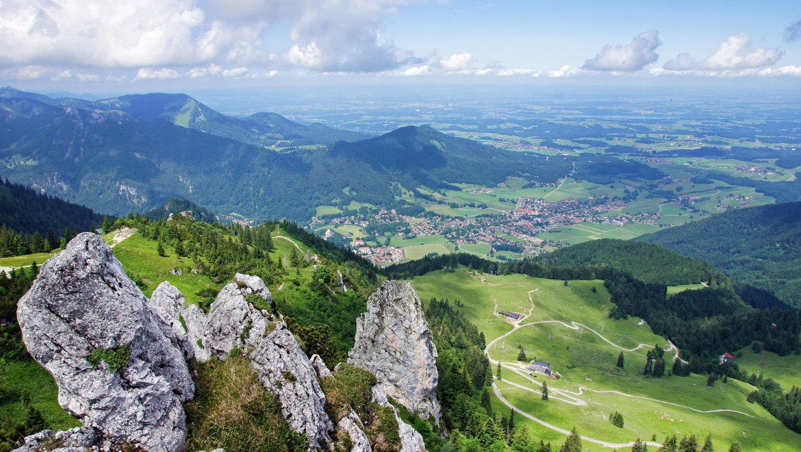 Blick auf Aschau im Chiemgau, © Claus Schuhmann